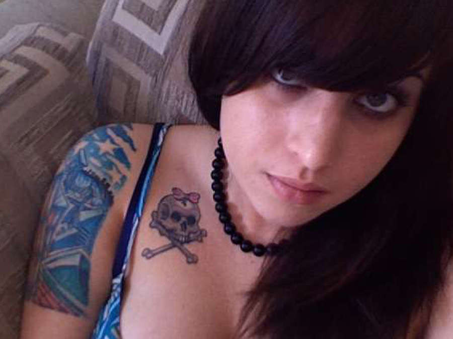 Nice compilation of an emo babe's selfpics #75715326
