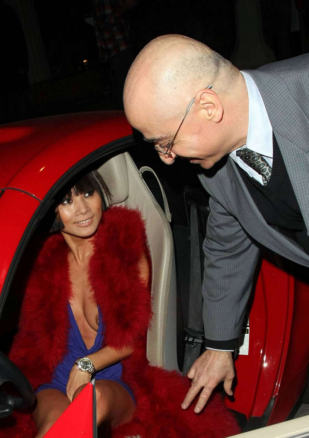 Bai Ling very sexy and hot paparazzi nipple slip photos #75359122