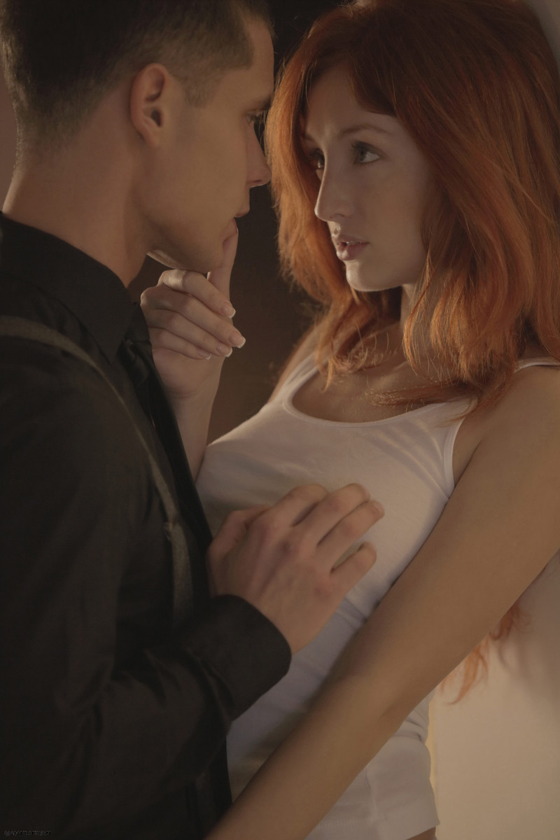 Beautiful busty redhead Red Fox in passionate hardcore #72616584