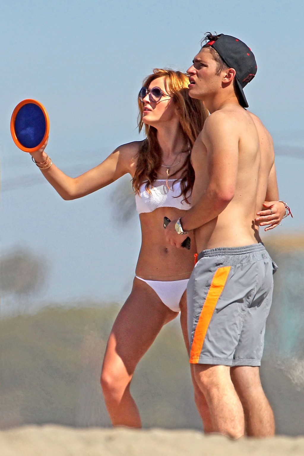 Bella Thorne showing off her bikini body on a beach #75164718