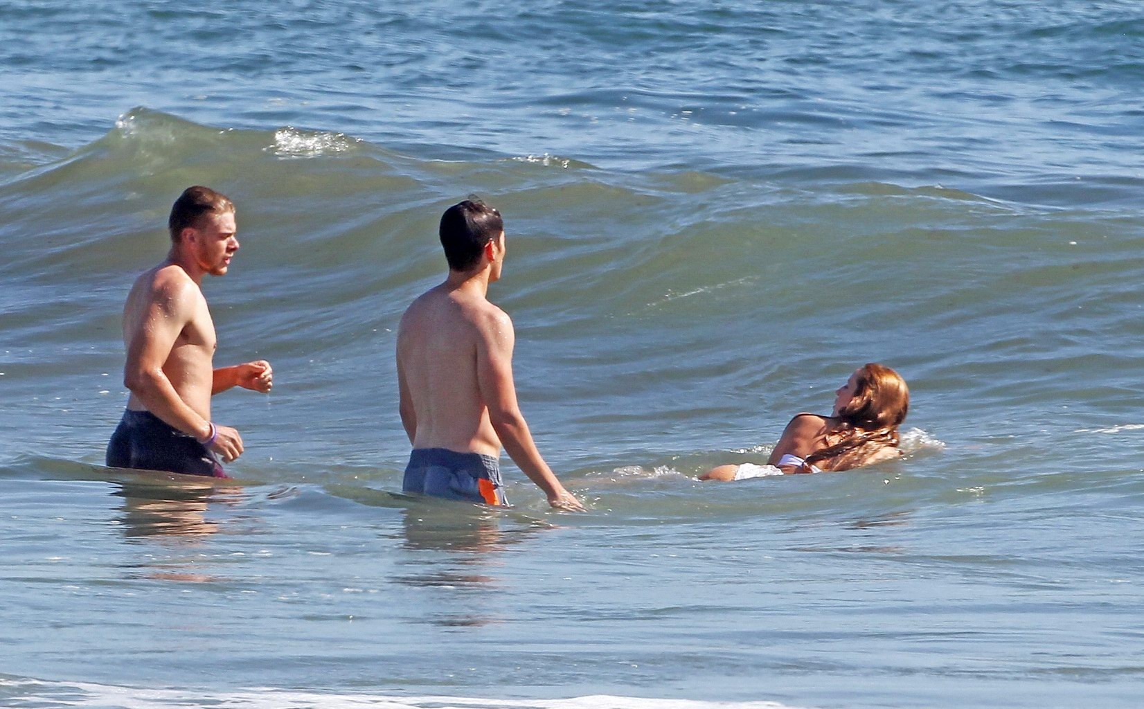 Bella Thorne showing off her bikini body on a beach #75164766