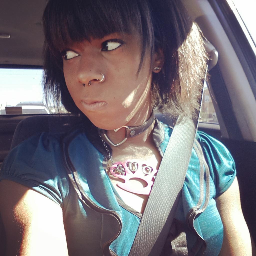 Ebony ts car selfies #67461182