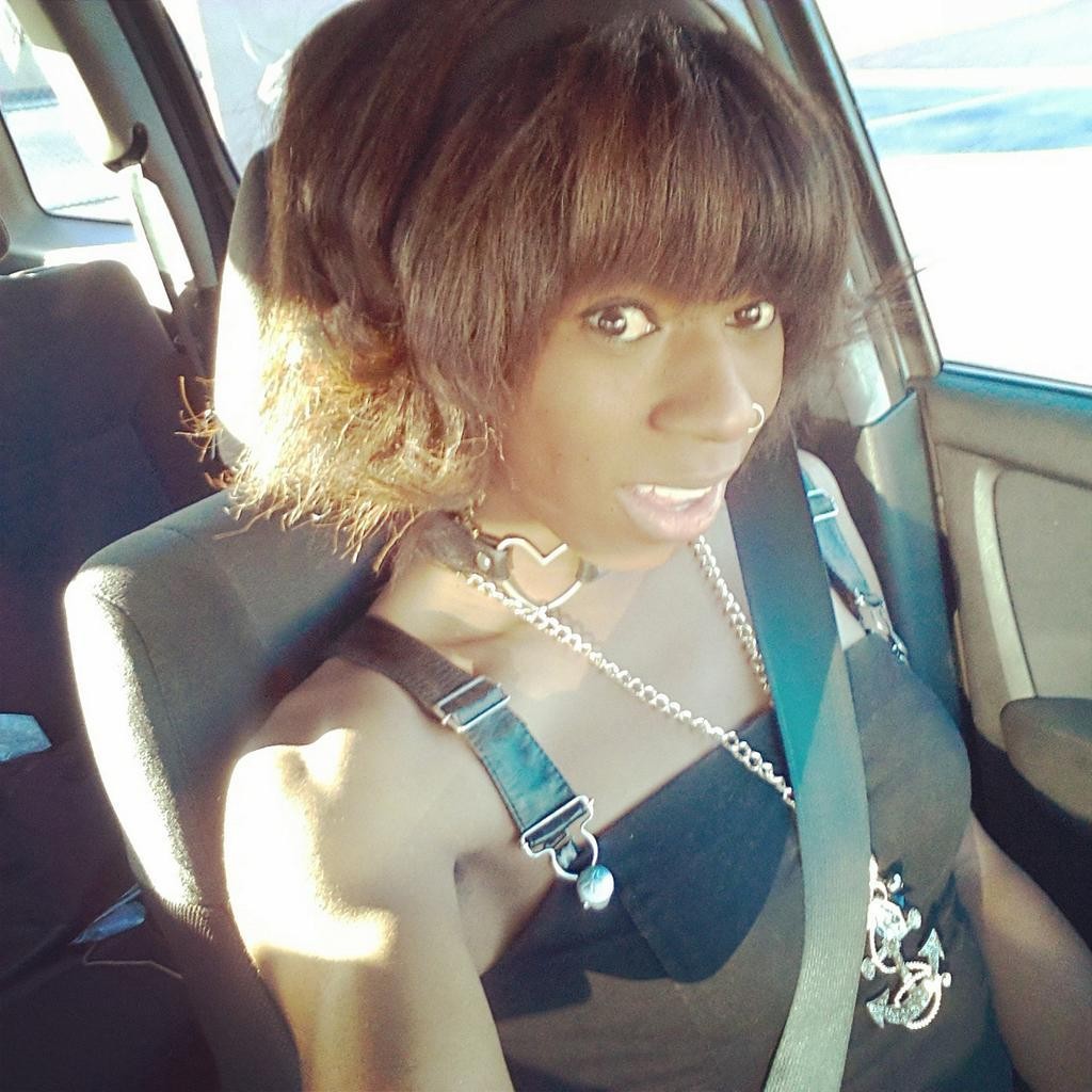 Ebony ts car selfies #67461229