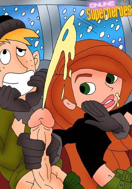 Shego gets penetrated by Rufus and gets face loaded  #69575145