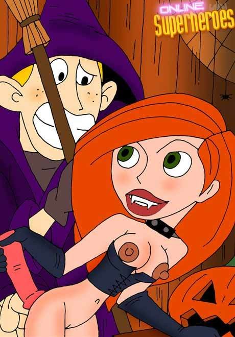 Shego gets penetrated by Rufus and gets face loaded  #69575155