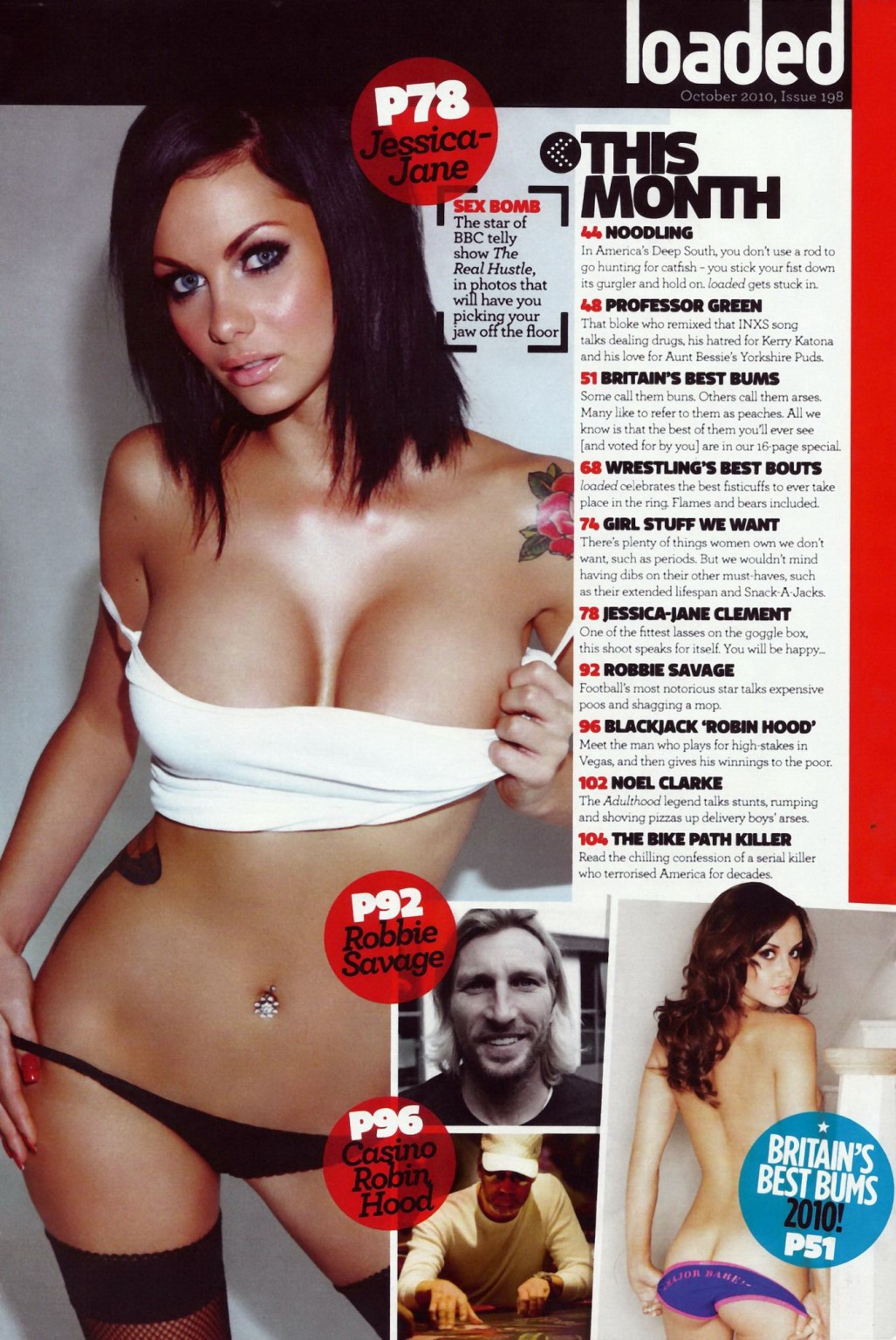 Jessica jane clement vollbusig in Dessous für 'sex bomb' Fotoshooting von loaded magazin
 #75332509