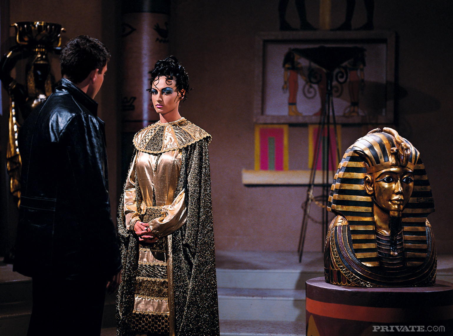 Cleopatra sucia disfrutando de una orgía romana caliente desde todos los ángulos
 #68692242