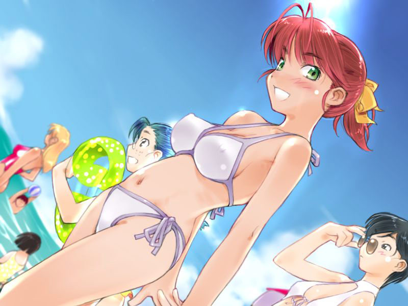 Popular redhead anime schoolgirl whore with big bouncy tits #69686041
