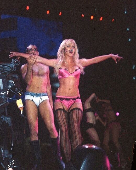 pop star Britney Spears in lingerie #75362215
