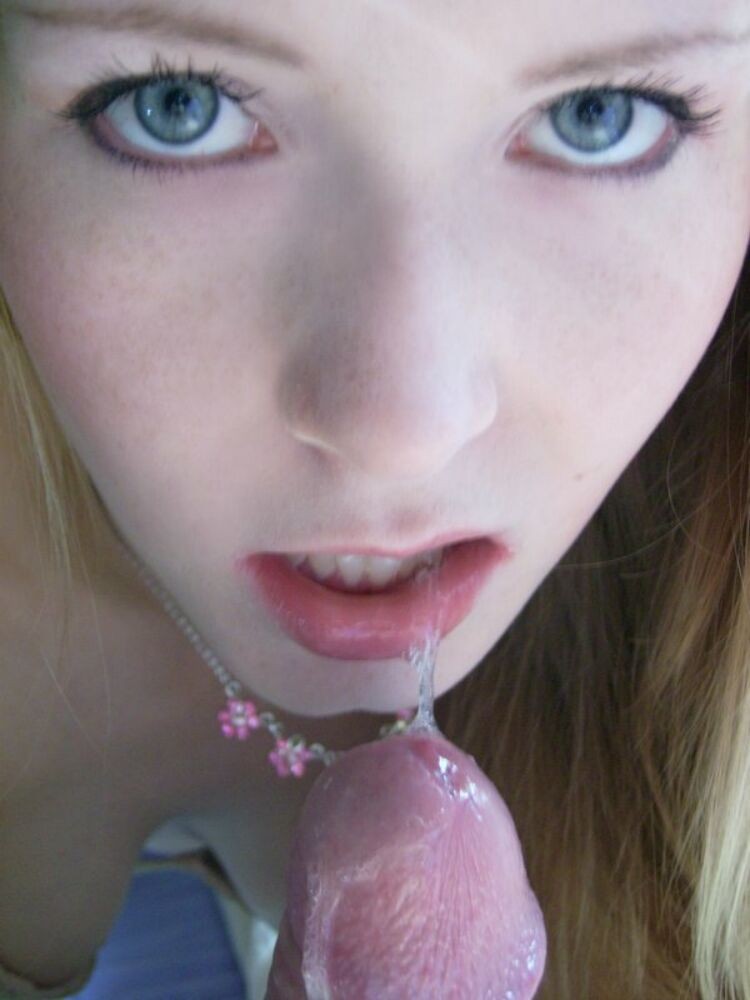 Pov shots of horny gfs licking and sucking cocks  14 #74326576