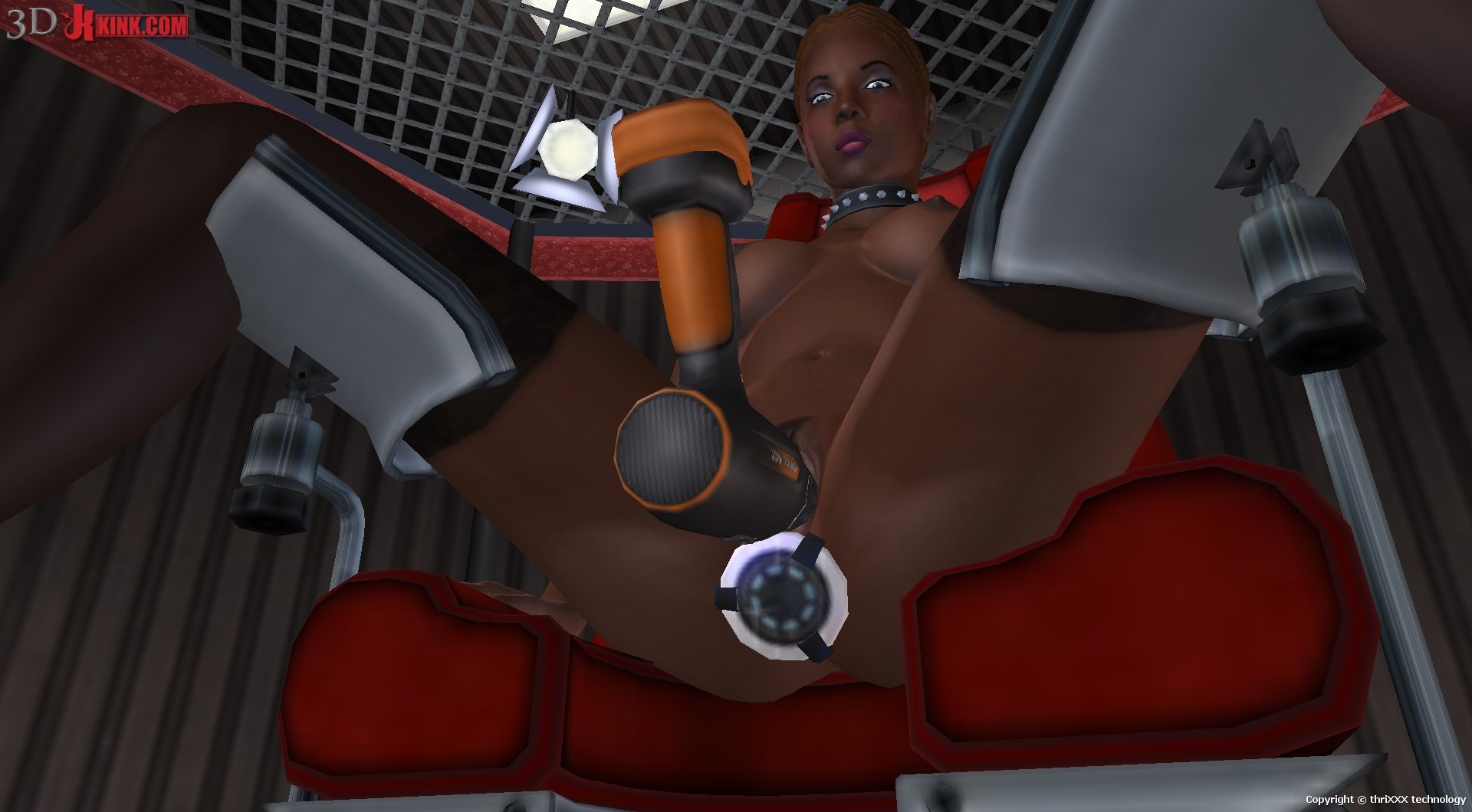 Black couple fucking - created in virtual fetish 3d sex game! #69358777