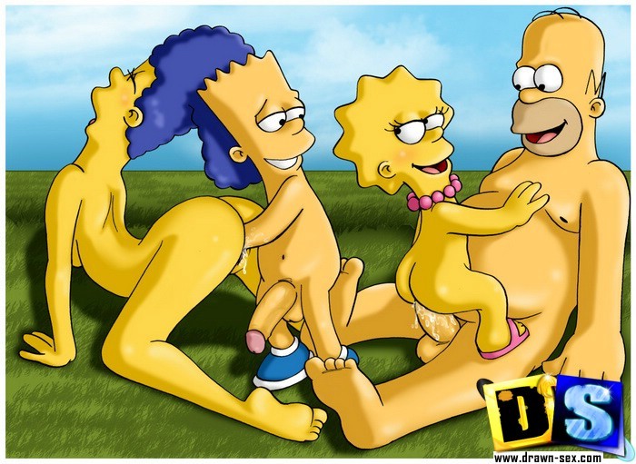 Simpsons busted banging cartoons #69618301