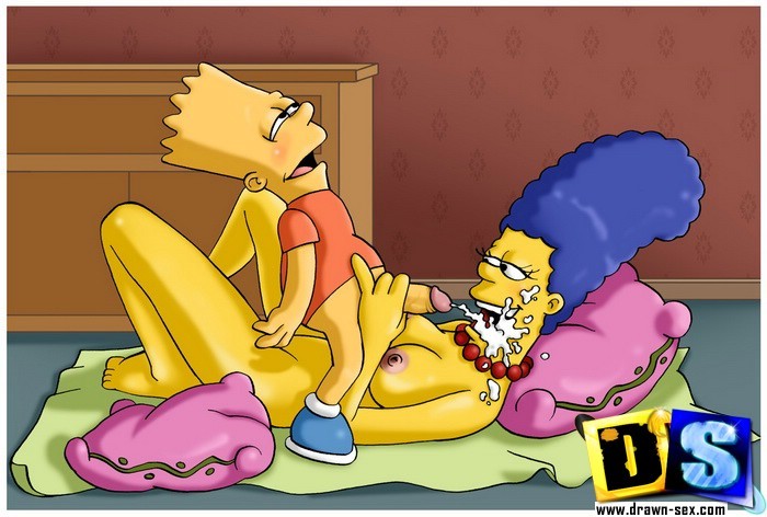 Simpsons busted banging cartoons #69618335