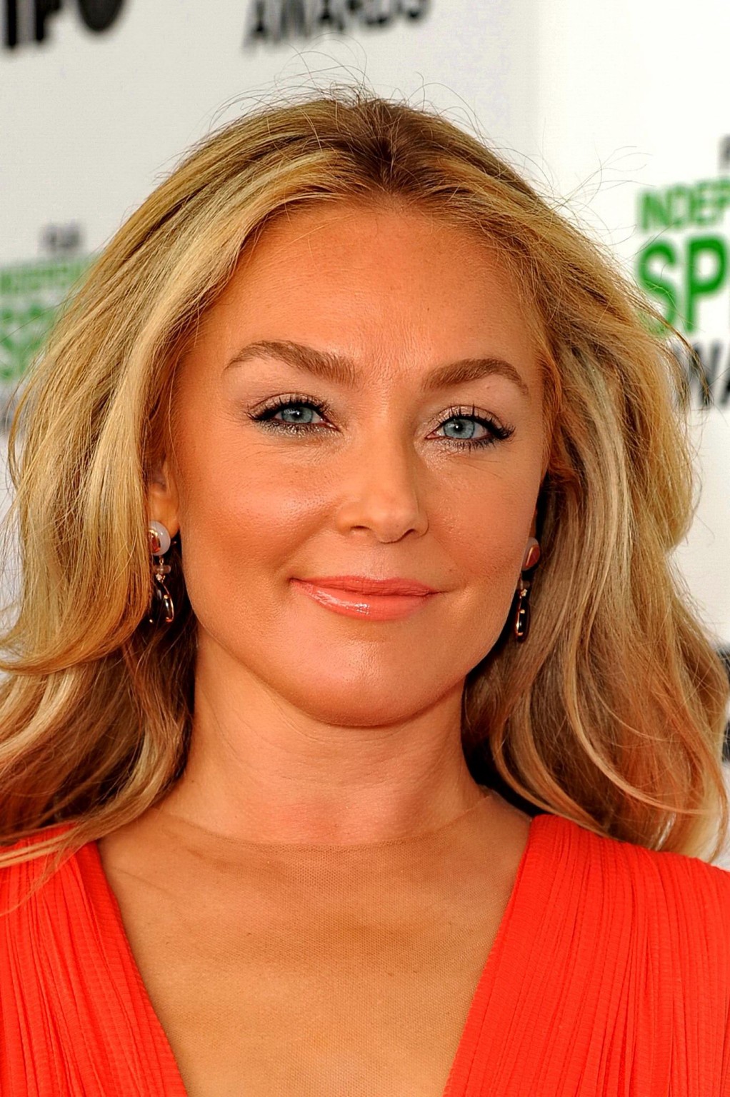 Elisabeth Rohm braless showing side boob and cleavage at the 2014 Film Independe #75203046