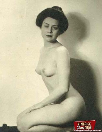 Several sexy vintage ladies showing their bodies #78466889