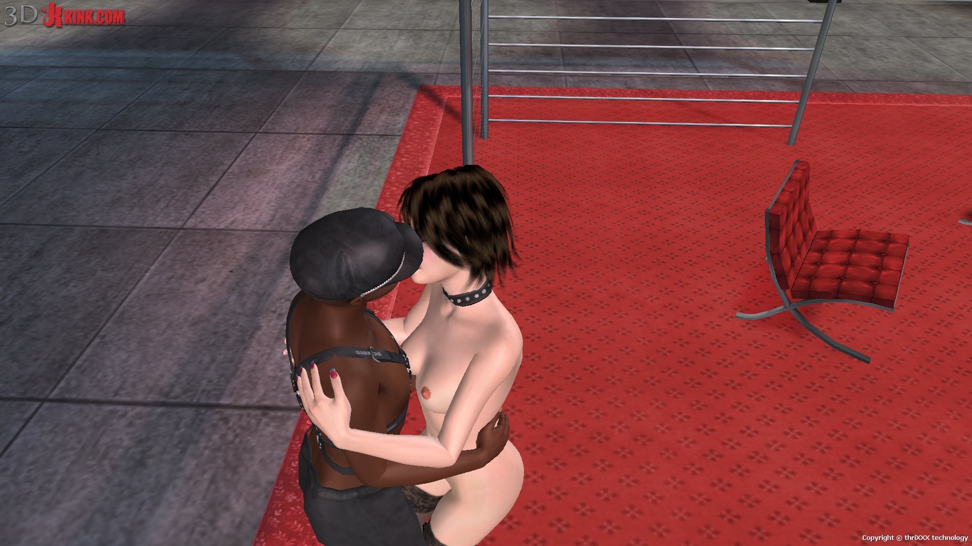Hot BDSM sex action created in virtual fetish 3d sex game! #69625794