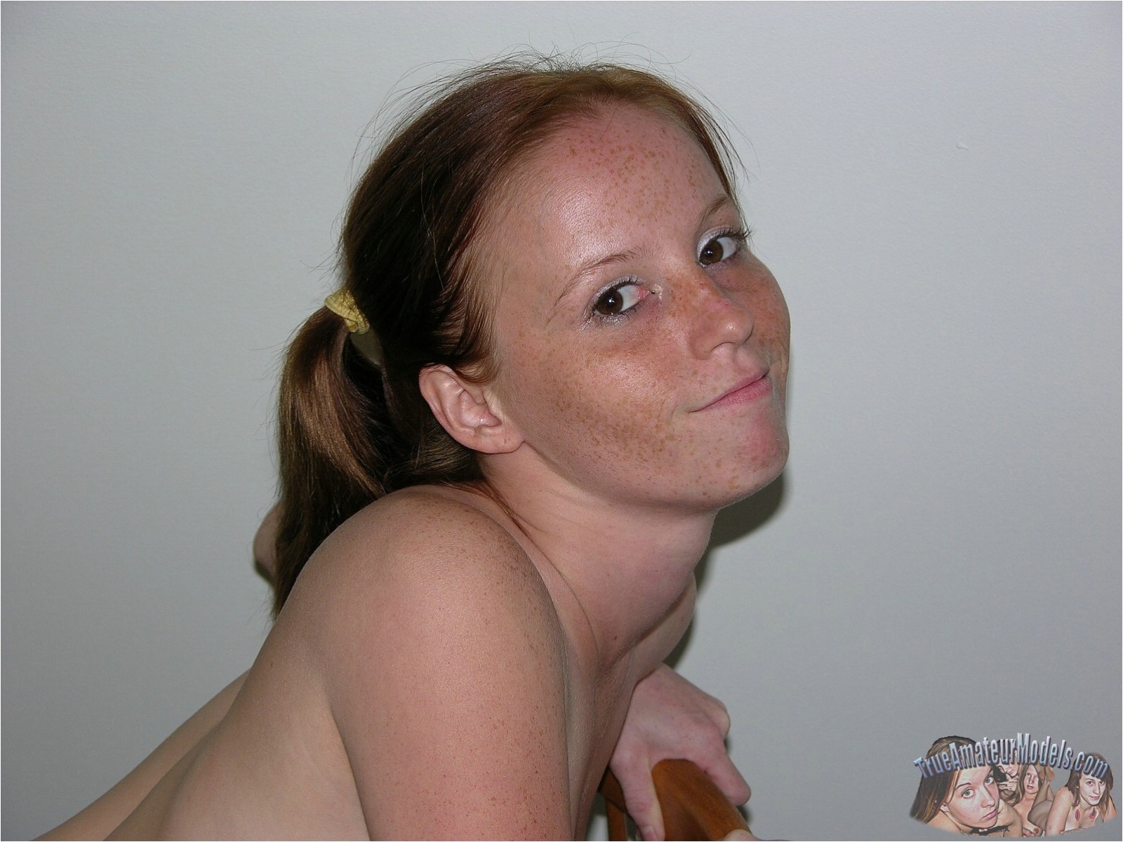Amateur Freckled Face Petite Teen Modeling Nude  - True Amateur Models #67097878