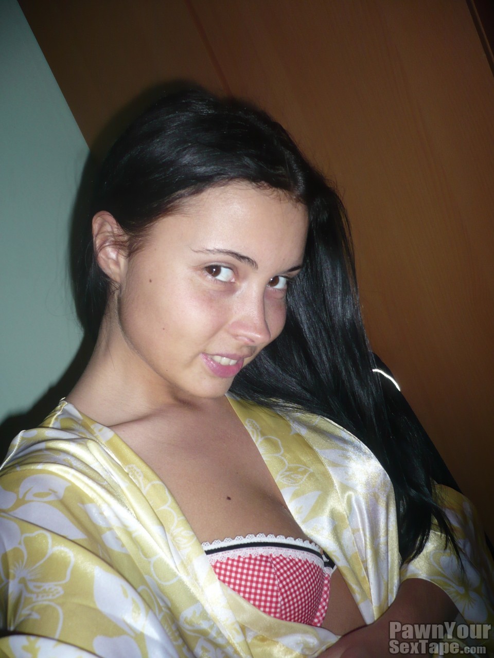 Cute 18 y.o. Sandra gets naked for her BF as he snaps hot naked home pics of her #79350822