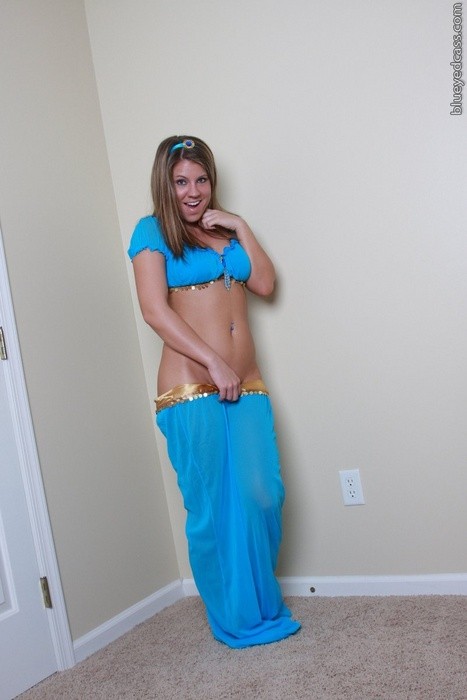 Hot young brunette Arabian princess #73092267