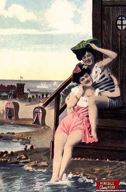 Several original shots from the 1920 at the beach #67811575