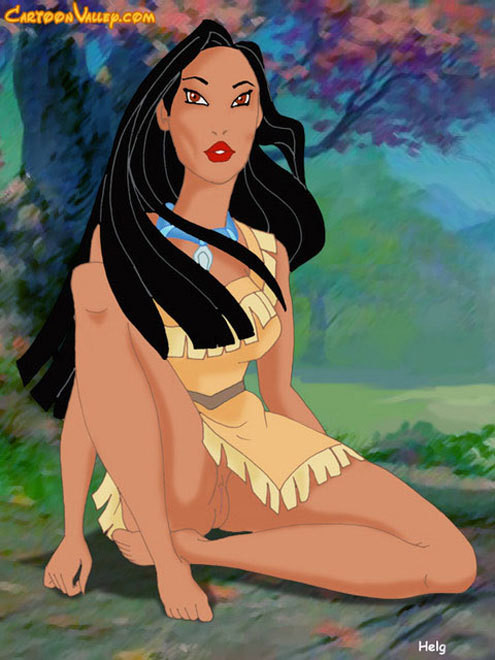 Pocahontas gets tortured and gets hot cum all over #69623524