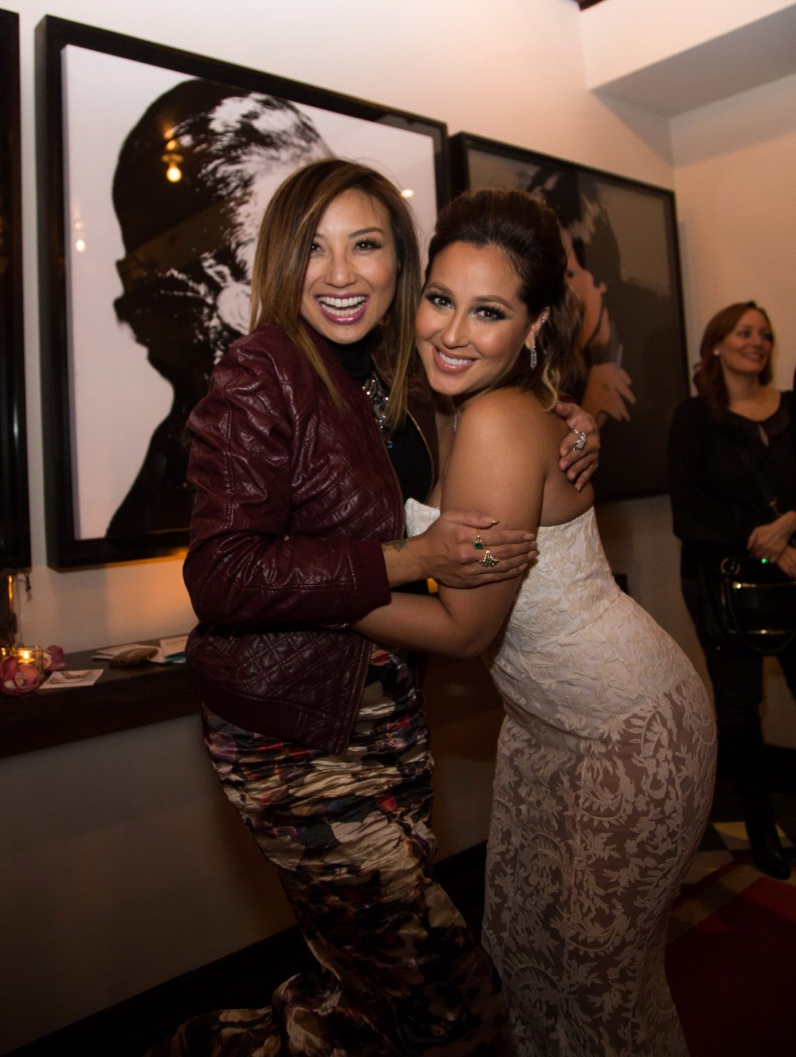 Adrienne Bailon showing huge cleavage at the  Effy Jewelry's 35th Anniversary Pa #75204843