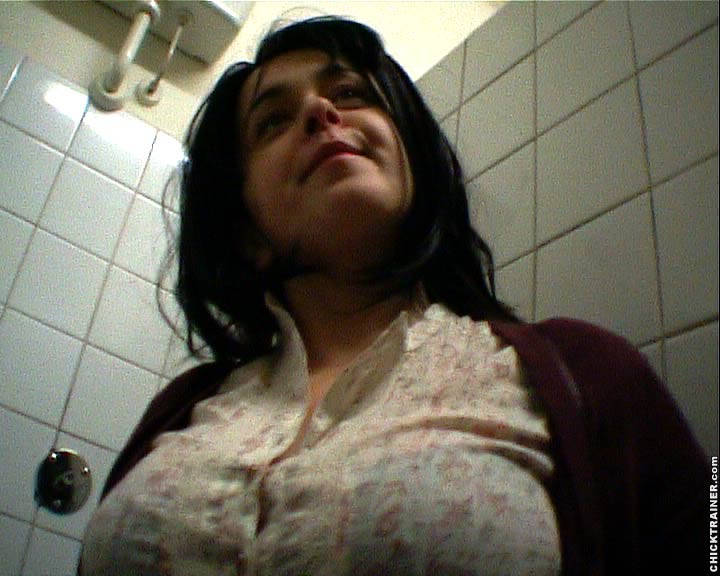Public toilet blowjob with a nice facial and swallow #76066005