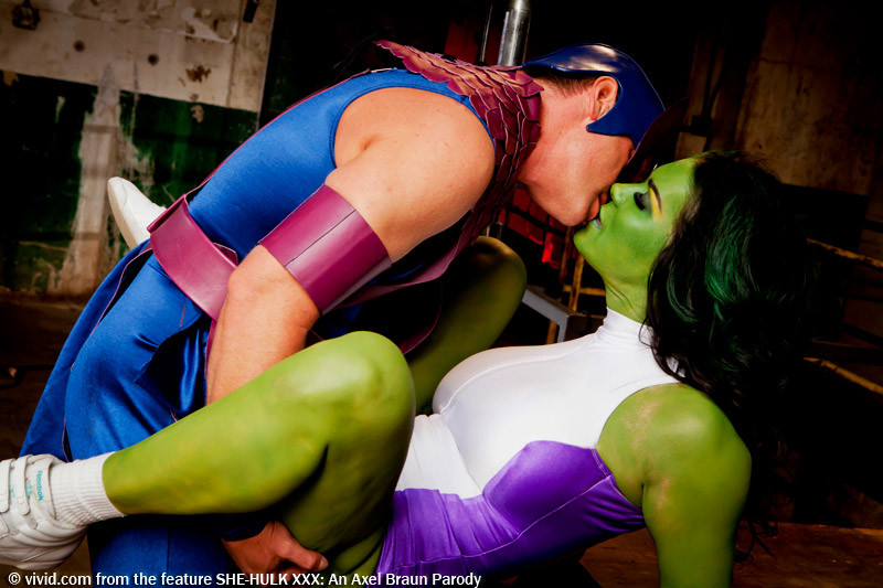 Chyna As She Hulk XXX In Anal Sex Porn Parody With Hawkeye #68867609