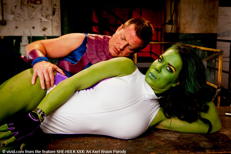 Chyna As She Hulk XXX In Anal Sex Porn Parody With Hawkeye #68867616