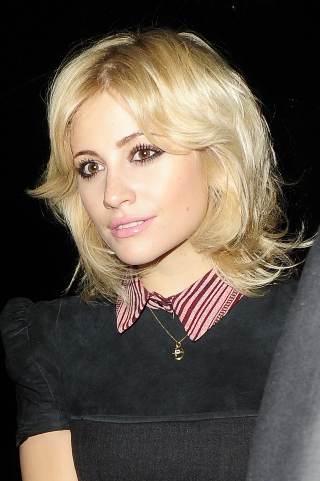 Pixie Lott flashing her panties outside the Rose Club in London #75265474