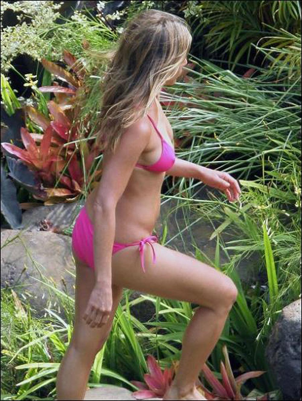 Jennifer Aniston magnificent cleavage in bikini #75291382