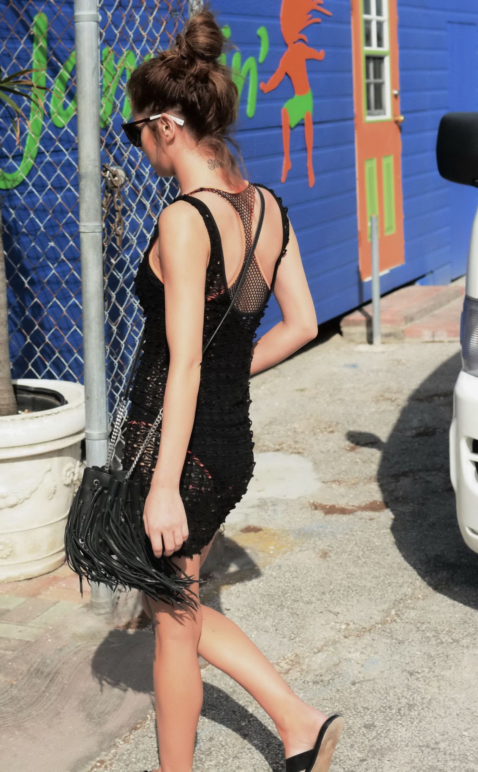 Cheryl Cole durchsichtig in winzigem Bikini in Barbados
 #75146483