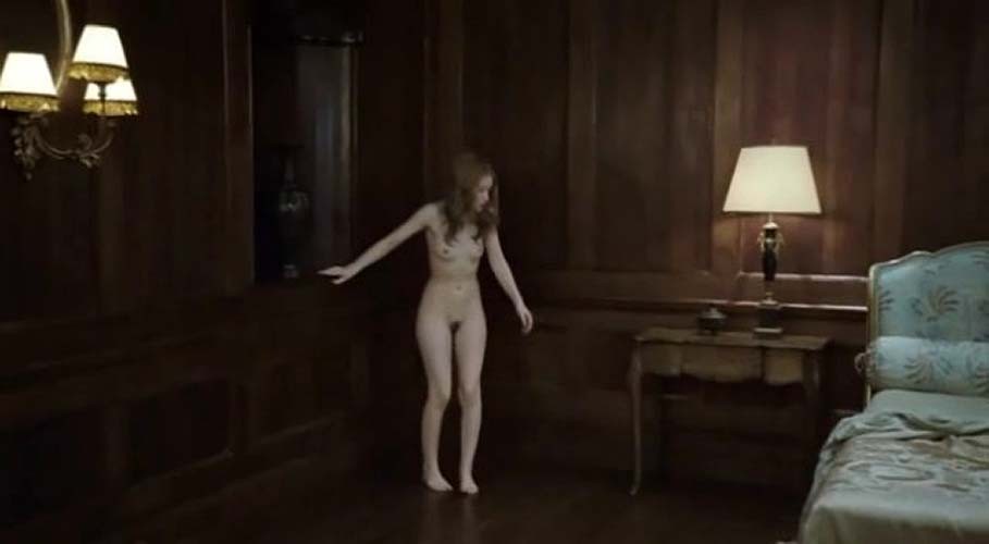 Emily Browning exposing nude body and get fucking very hard by the old man #75289767