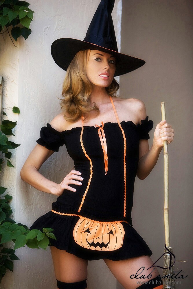 Anita Dark all ready for Halloween! #72723624