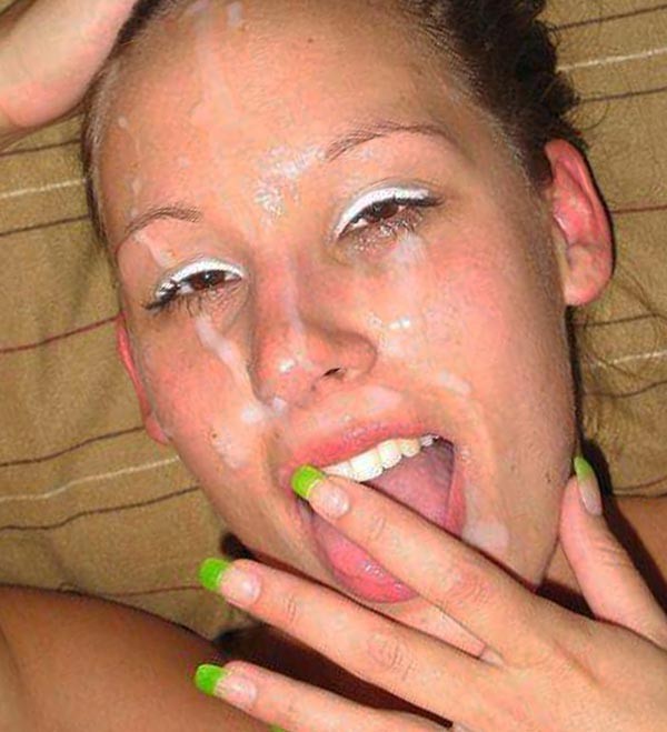 Real amateur girlfriends taking sticky cumshots #75782757