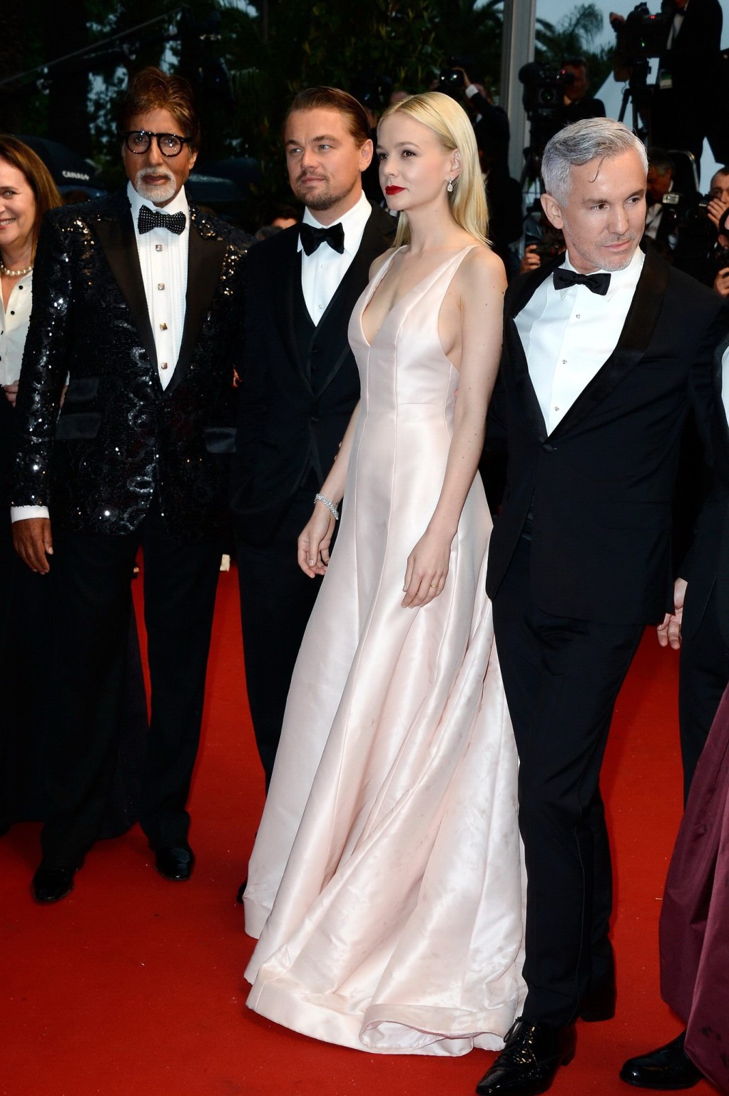 Busty Carey Mulligan showing side boob  cleavage at the 66th annual Cannes Film  #75232346