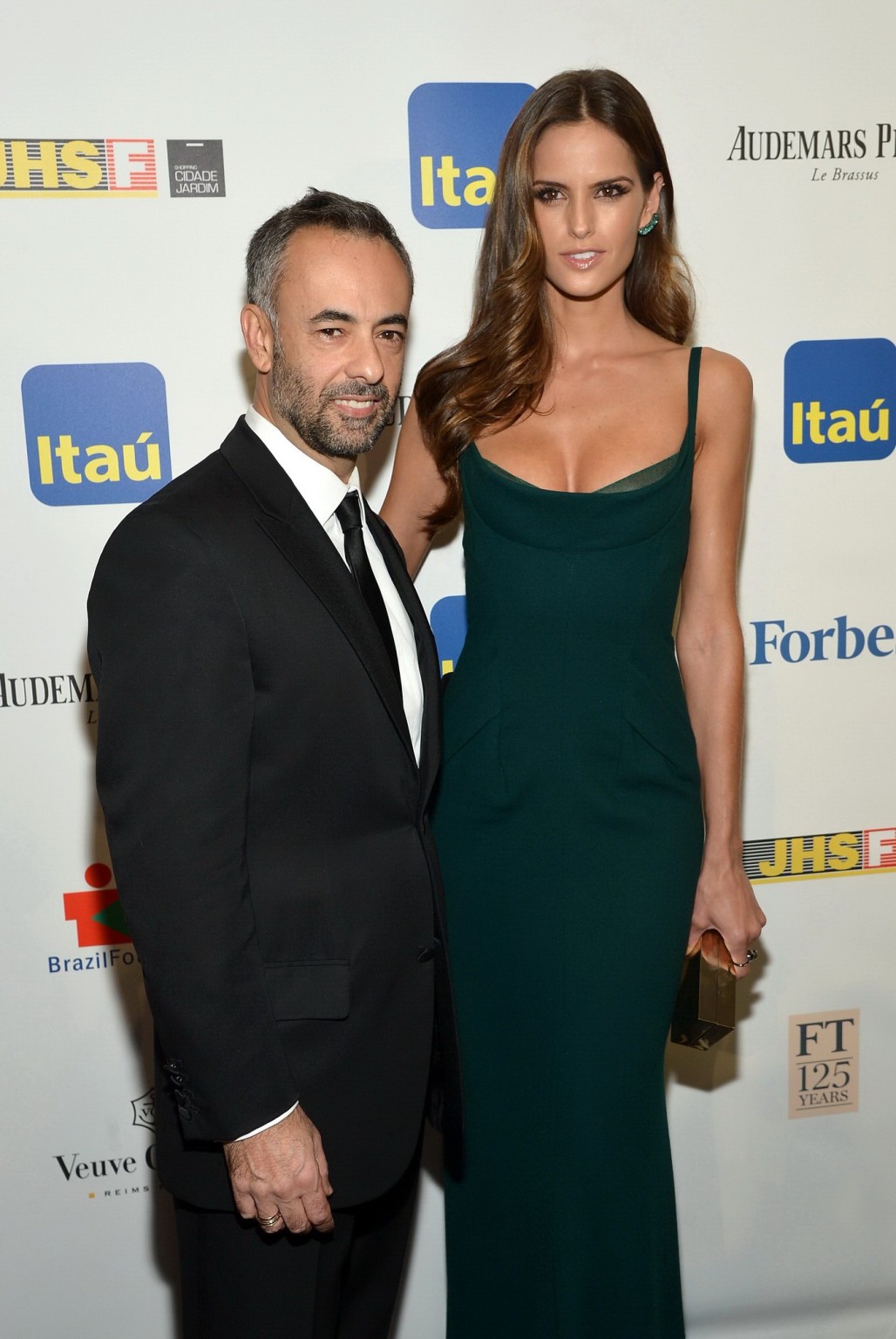 Izabel Goulart showing huge cleavage at the 11th BrazilFoundation NYC Gala in NY #75218184