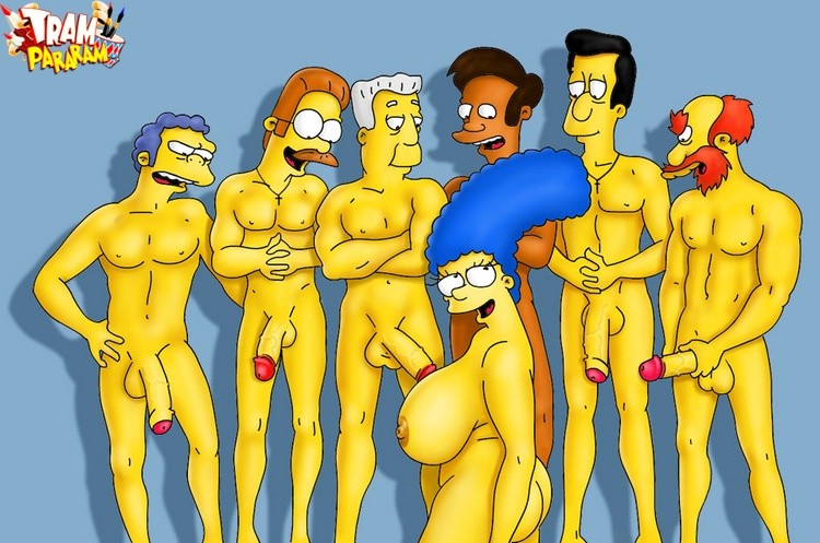 Marge Simpson loving cocks all town #69502266