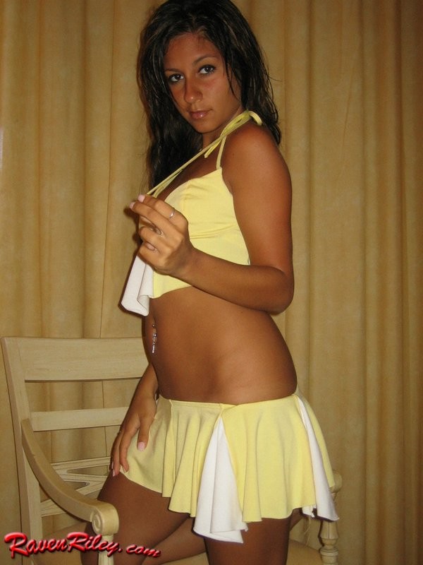 Raven In Her Sexy Yellow Skirt #67373088
