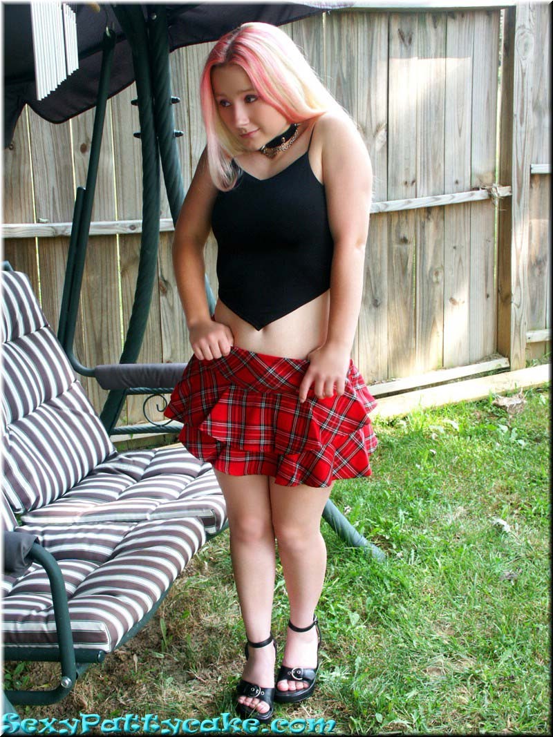 Busty teen girl showing her punk side #73983420