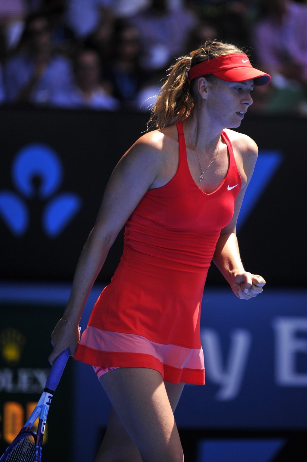 Maria Sharapova flashing her panties at the 2nd Round Match of Australian Open #75174960