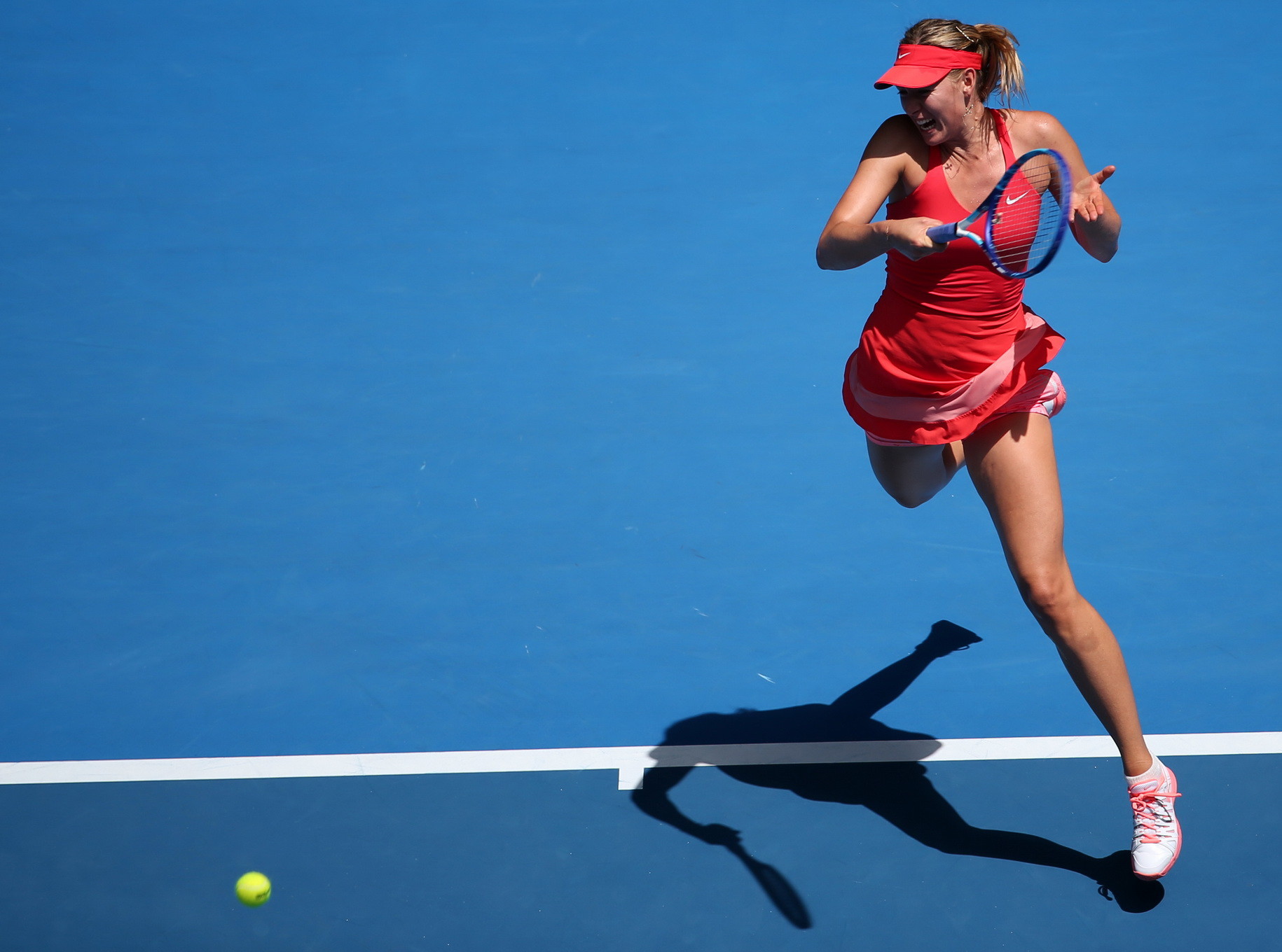 Maria Sharapova flashing her panties at the 2nd Round Match of Australian Open #75174985
