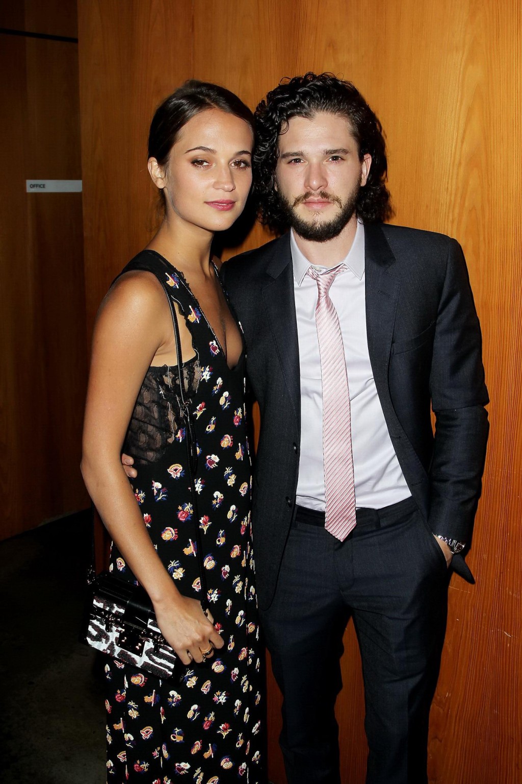 Alicia Vikander shows cleavage  side boob attending the Testament of Youth premi #75162145