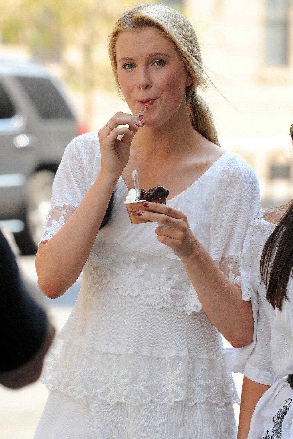 Ireland Baldwin leggy  getting some ice cream out in NYC #75236148