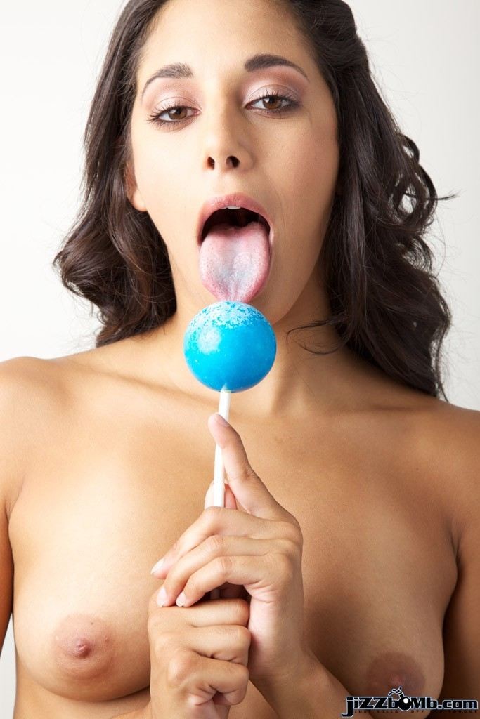 Gia steel sucks on a dick and her blue lollipop
 #74425364