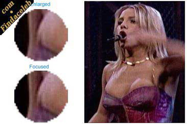 Hübsche Berühmtheit Britney Spears ups Titten Schüsse
 #75433778