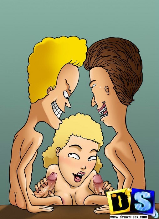Beavis and butthead and other horny toons banging each other
 #69546713