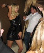 Paris Hilton Hot Partying Upskirt Pictures