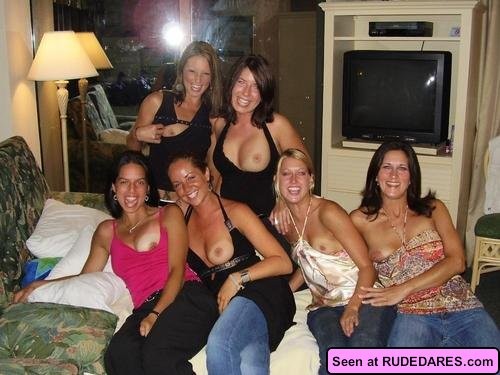Showing off their tits #67480849