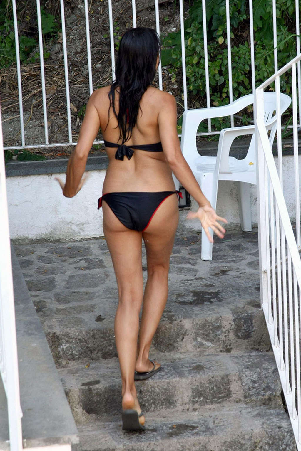 Rosario Dawson enjoying at the pool and showing her huge tits very sexy photos #75375858